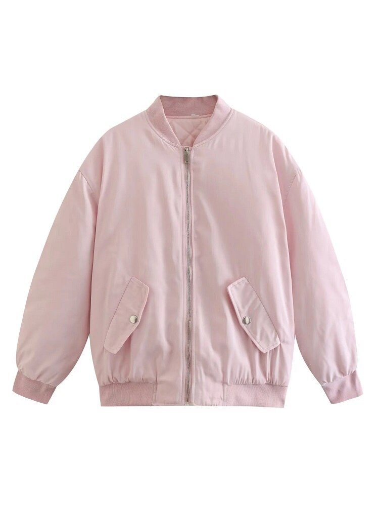 Harper | Trendy bomber jacket in plus size for women
