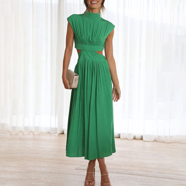 Celine | High-necked women's dress