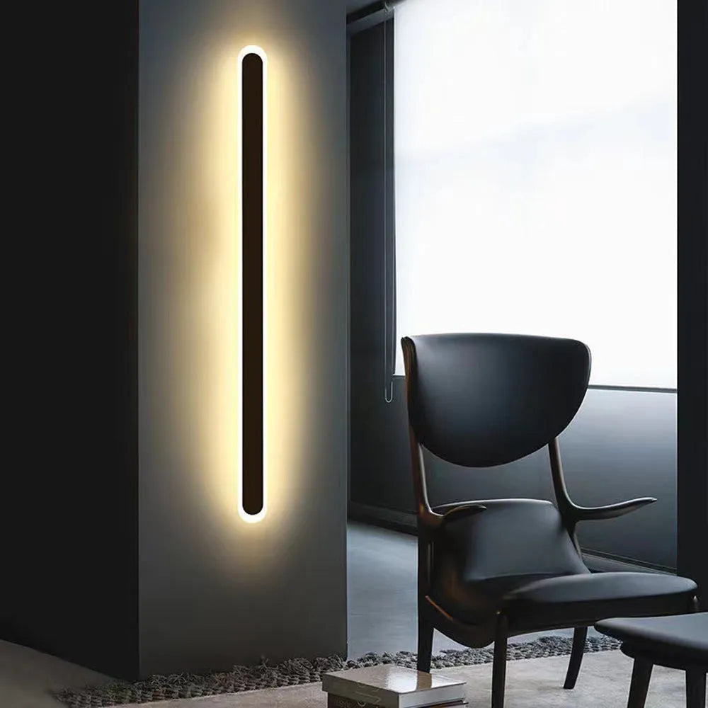 Waterproof LED Wall Light Slim Bar IP65 For Outdoor And Bathroom Modern Home Lighting