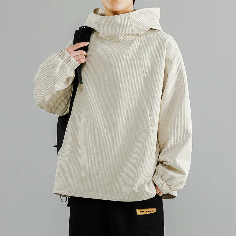 Draxen Men's Hoodie With Baggy Silhouette And Relaxed Fit For Streetwear And Oversized Style By TrendAura