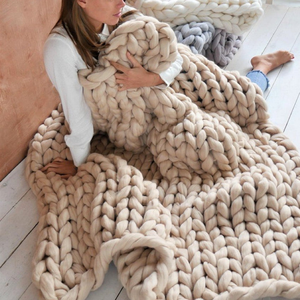 WinterWarm Wool Knitting Kit - Cozy and Comfortable