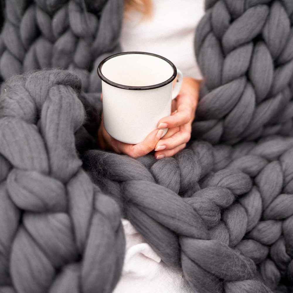 WinterWarm Wool Knitting Kit - Cozy and Comfortable
