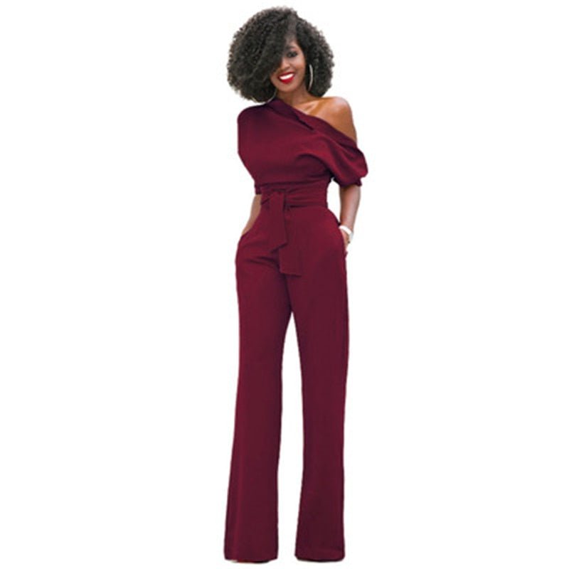 Beatrix | Elegant Women's Jumpsuit for Wedding and Everyday Wear made of Cotton Blend