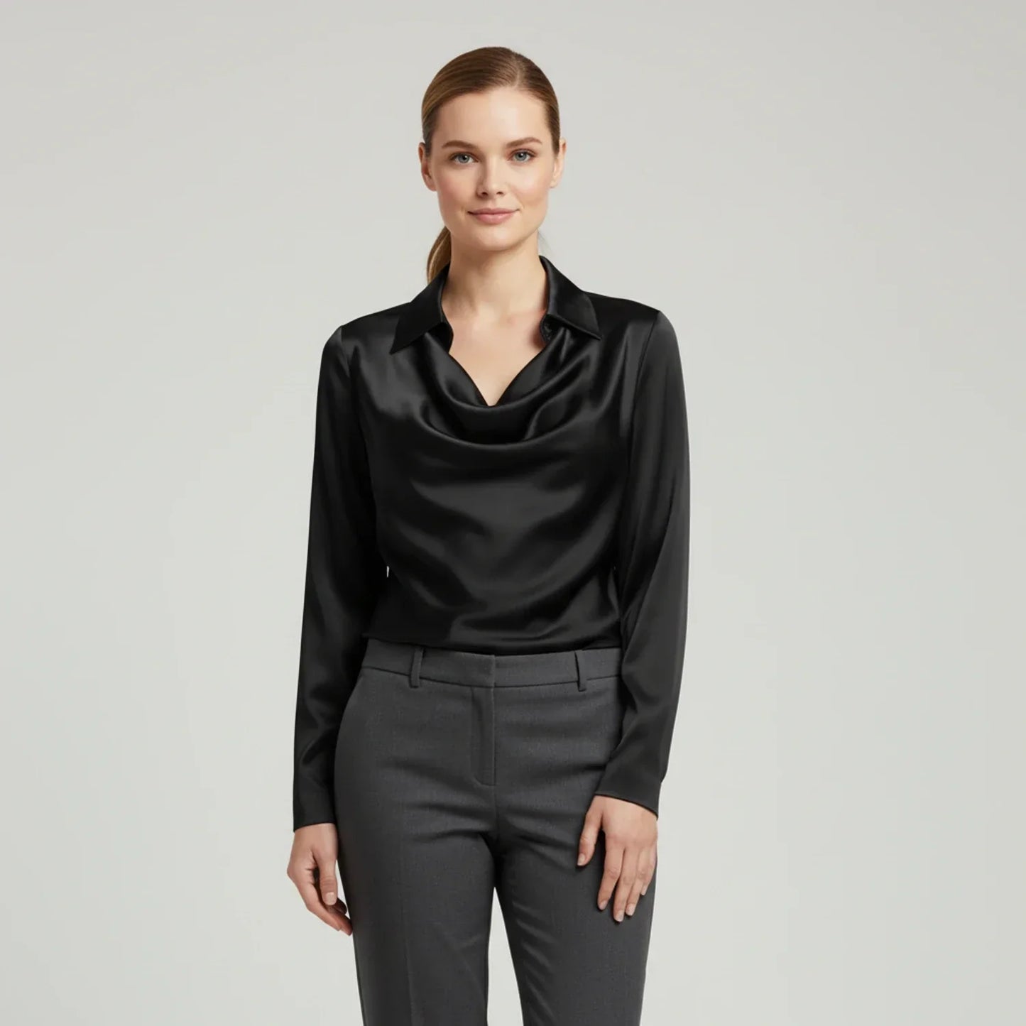 Women's Cowl Neck Blouse