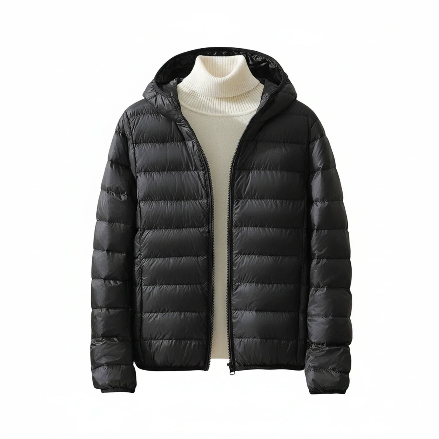 Women's Hooded Quilted Puffer Jacket
