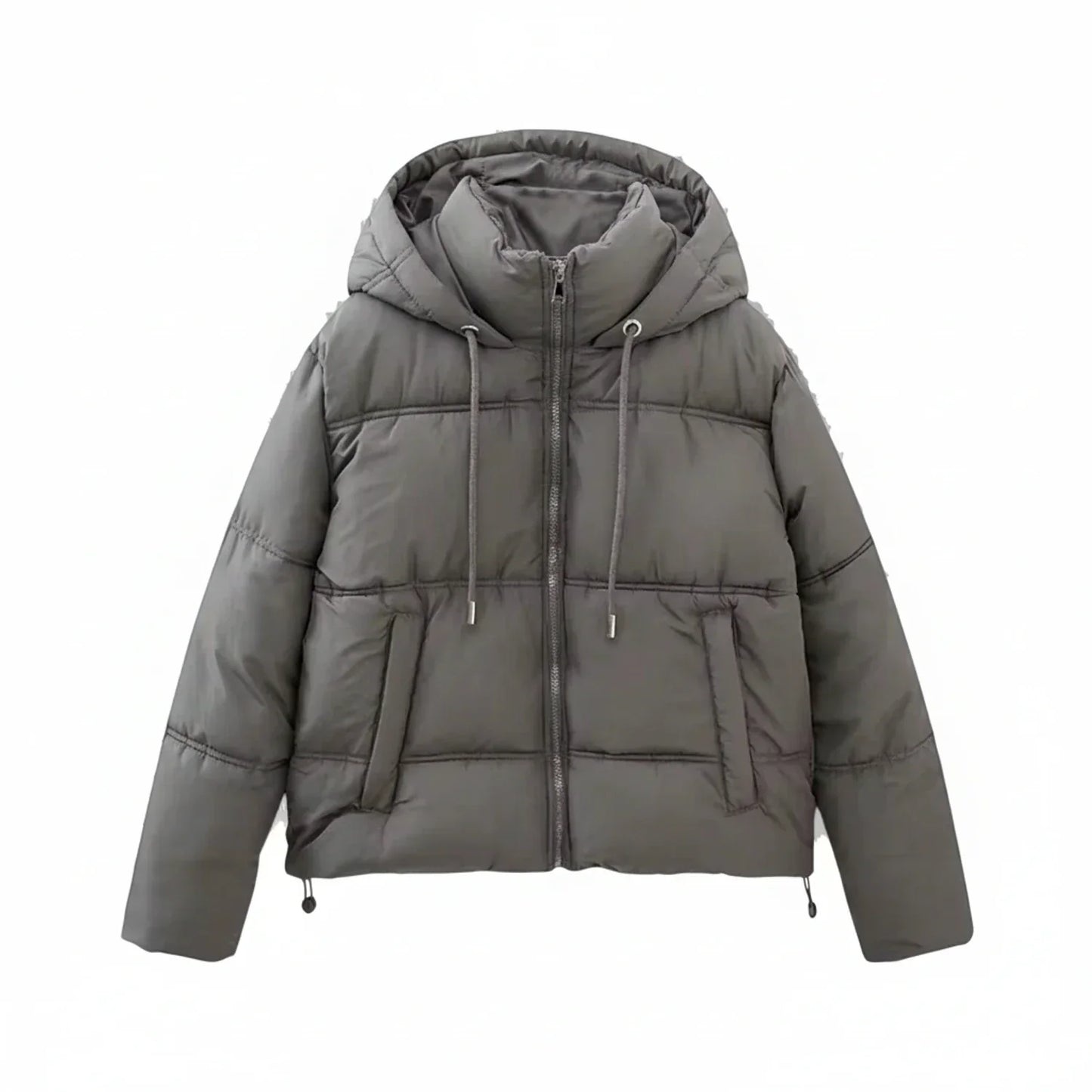 Women's Hooded Puffer Winter Jacket