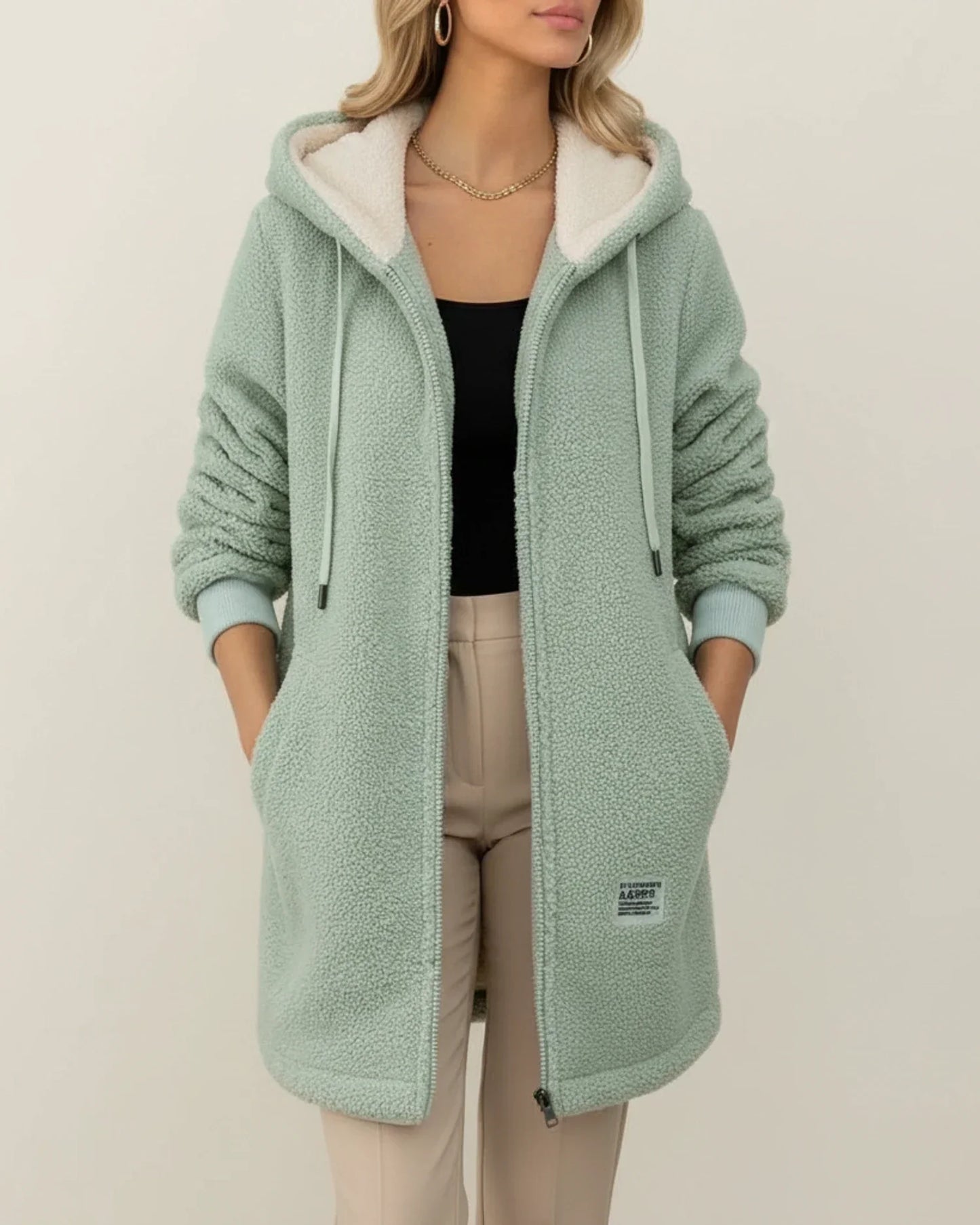 Women's Hooded Teddy Winter Coat