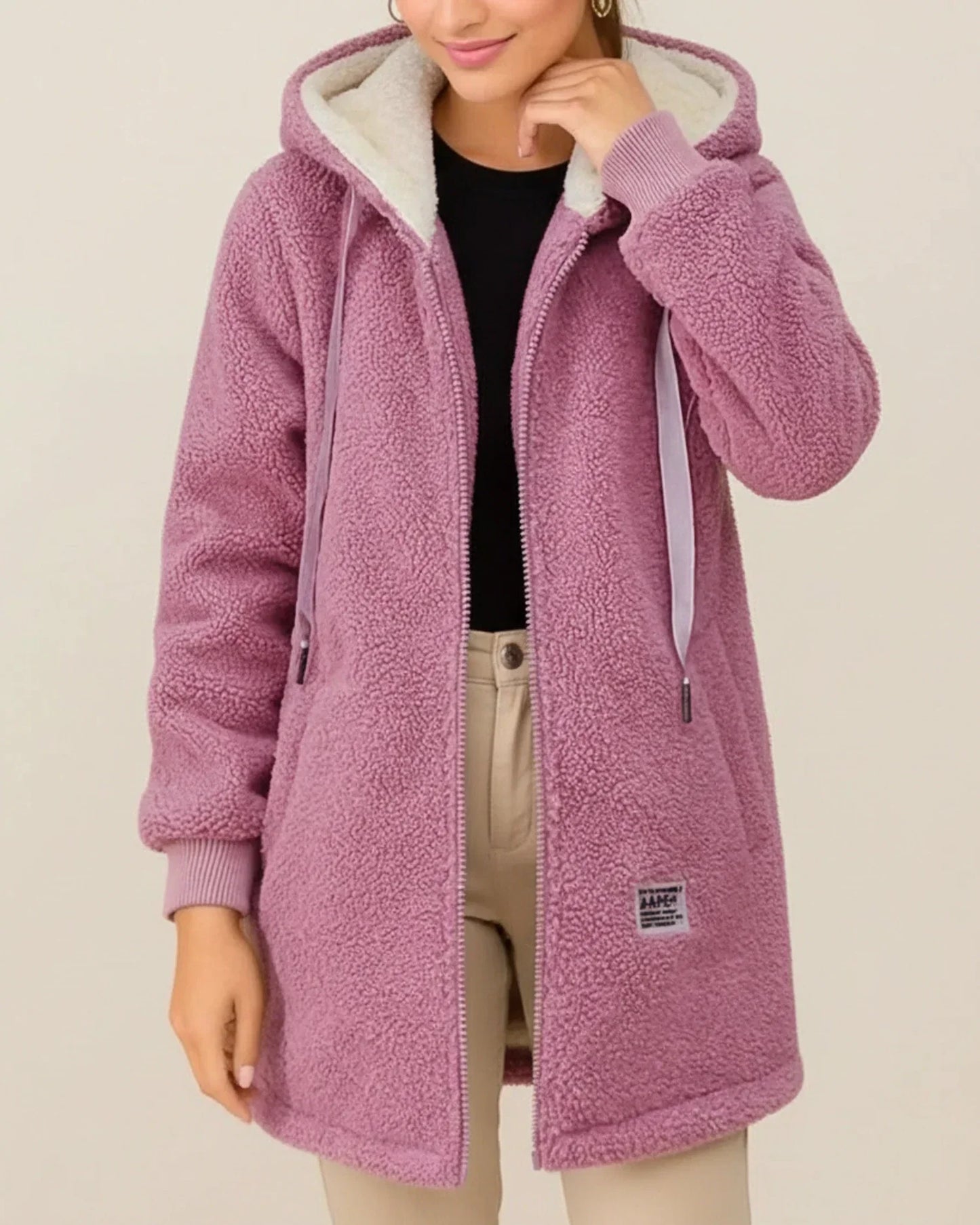 Women's Hooded Teddy Winter Coat