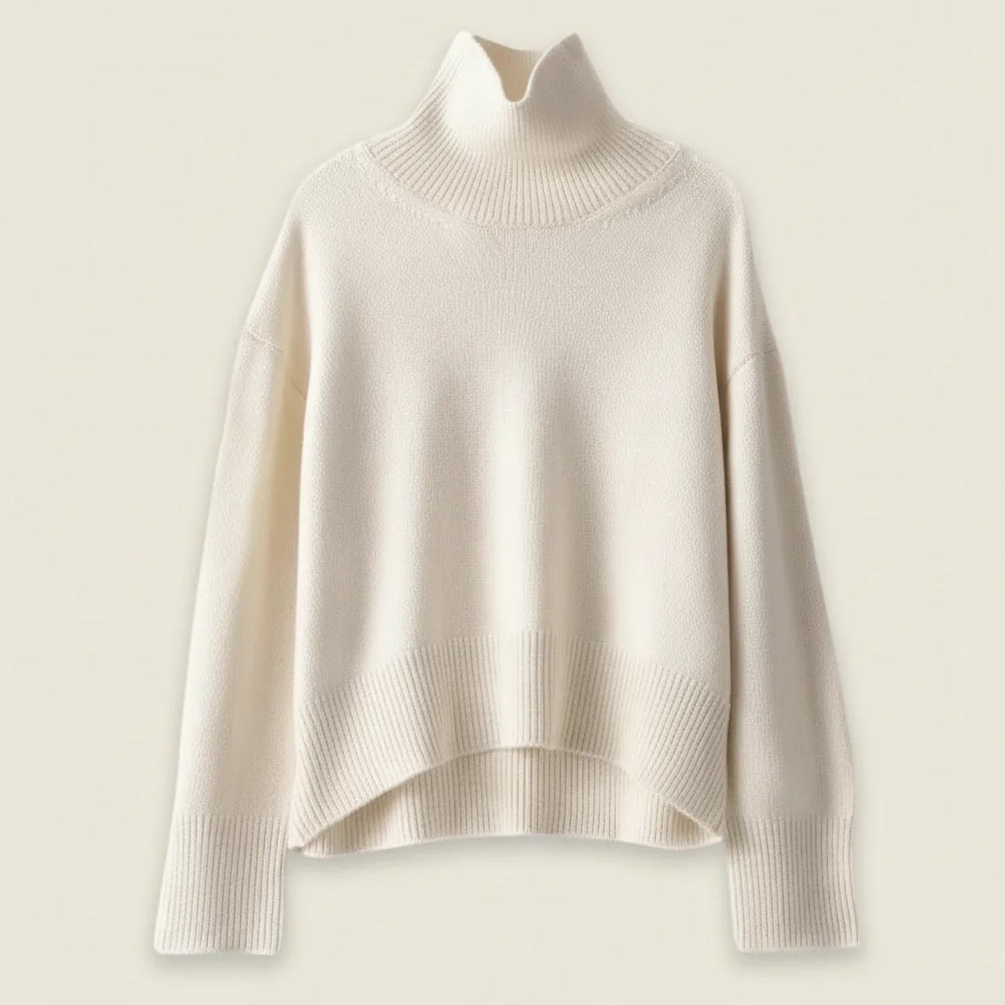 Women's Turtleneck Knit Winter Sweater