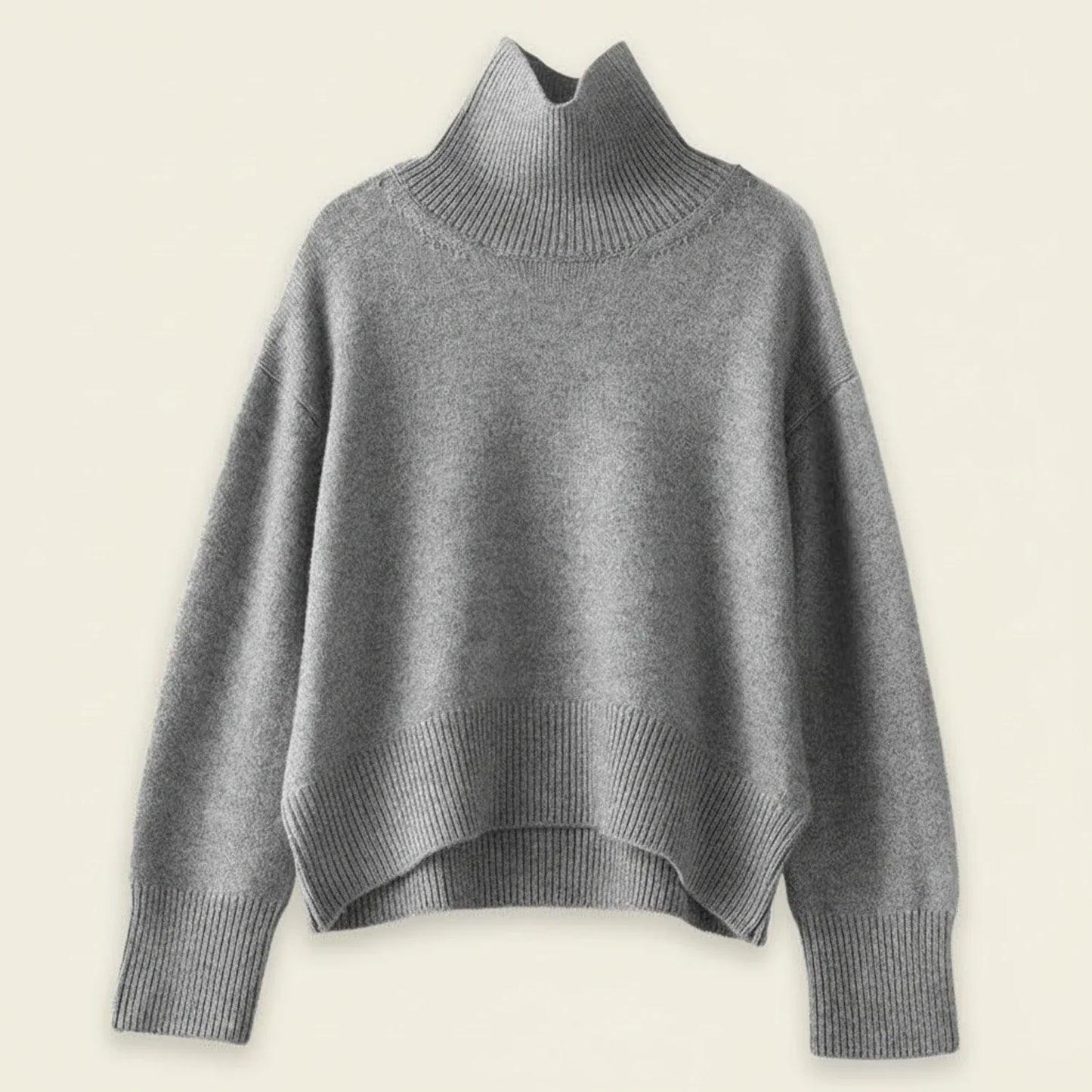 Women's Turtleneck Knit Winter Sweater