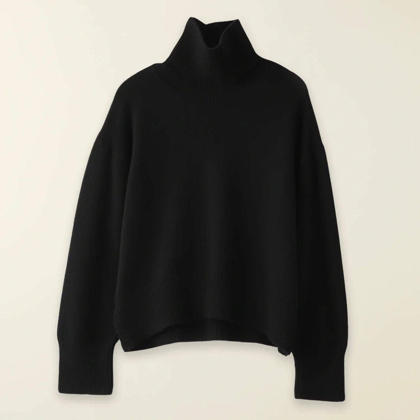 Women's Turtleneck Knit Winter Sweater