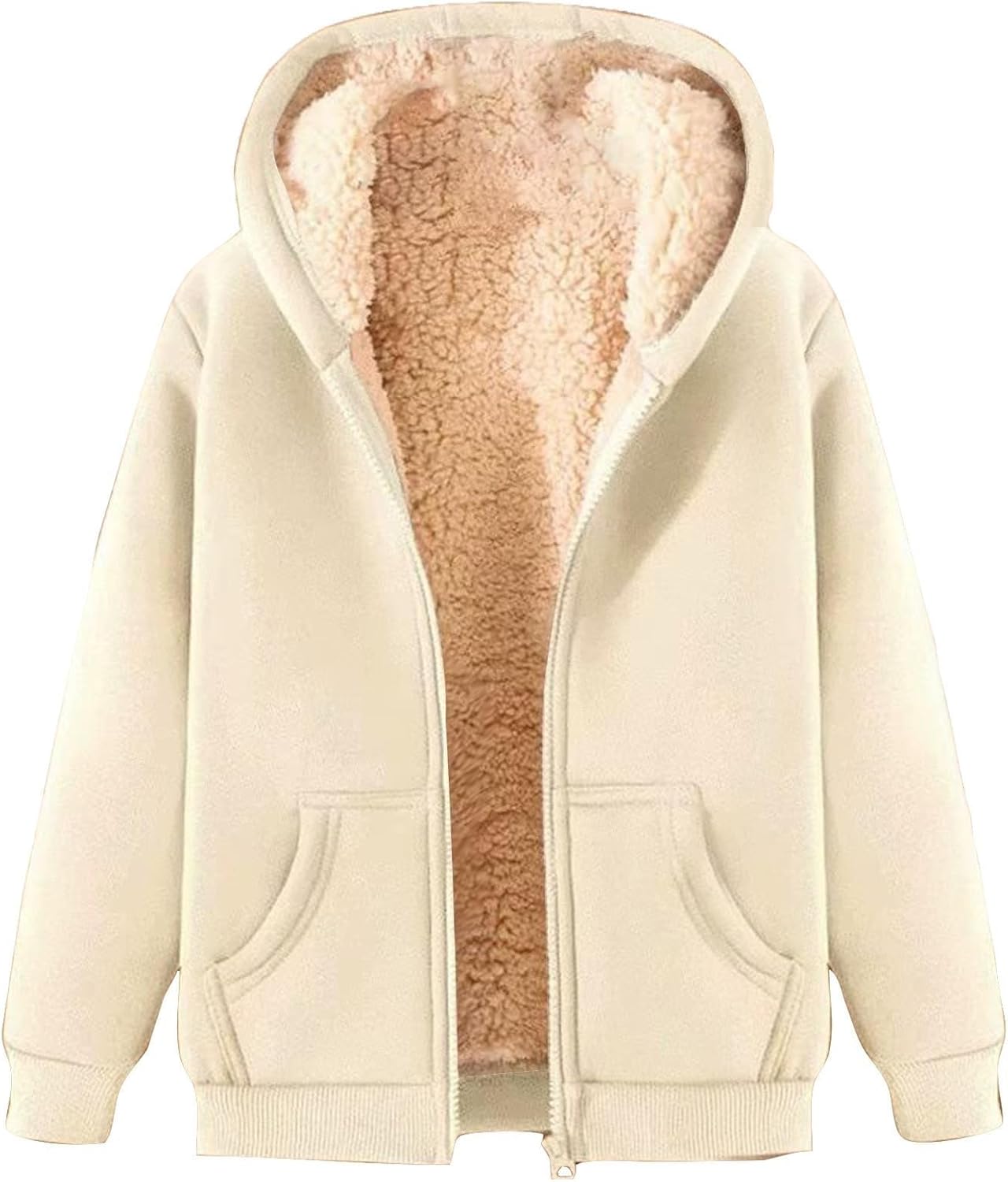 Trijnie - Soft and warm fleece hoodie for women