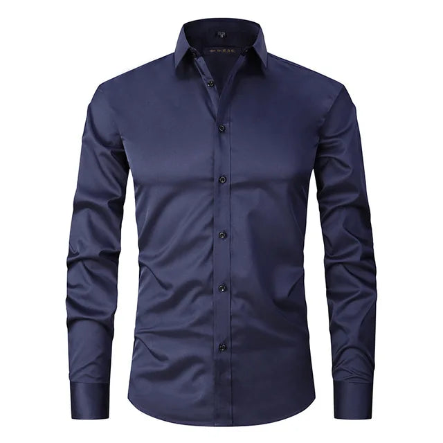 Kevin Slim Fit Button Down Shirt For Men By TrendAura Modern Tailored Dress Shirt For Professional And Casual Wear