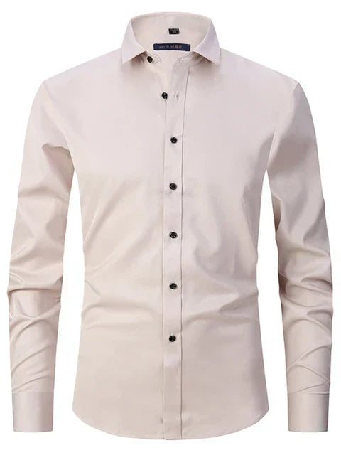 Kevin Slim Fit Button Down Shirt For Men By TrendAura Modern Tailored Dress Shirt For Professional And Casual Wear