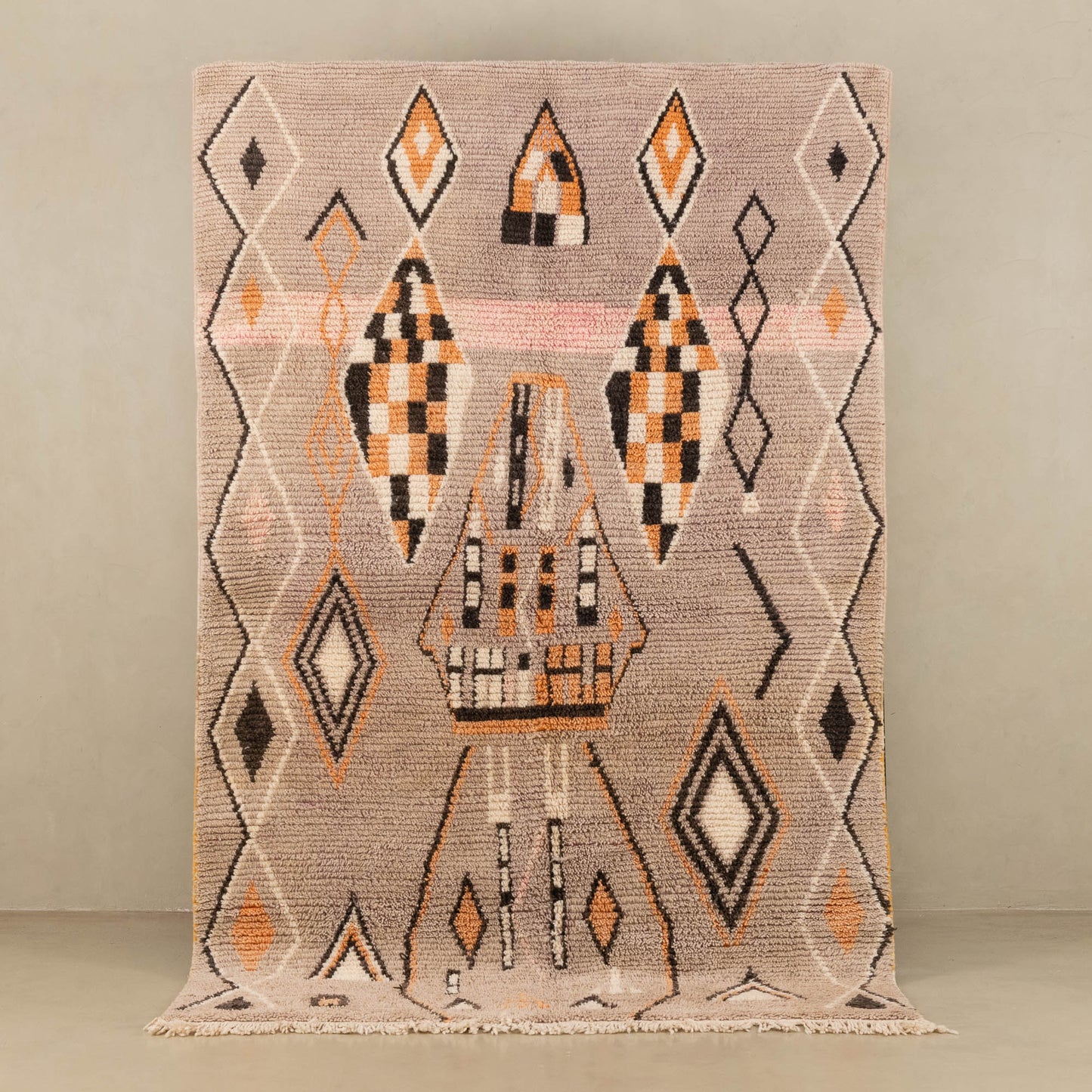 Zayar - vintage boujad rug - TrendAura