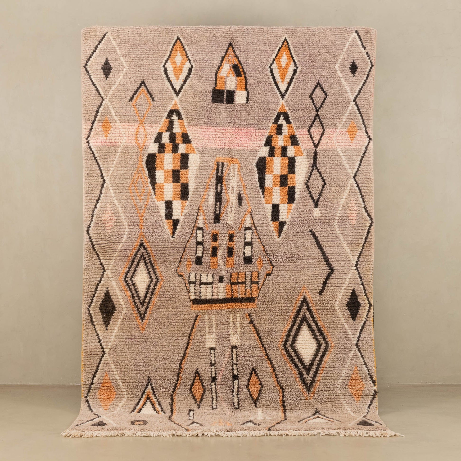 Zayar - vintage boujad rug - TrendAura