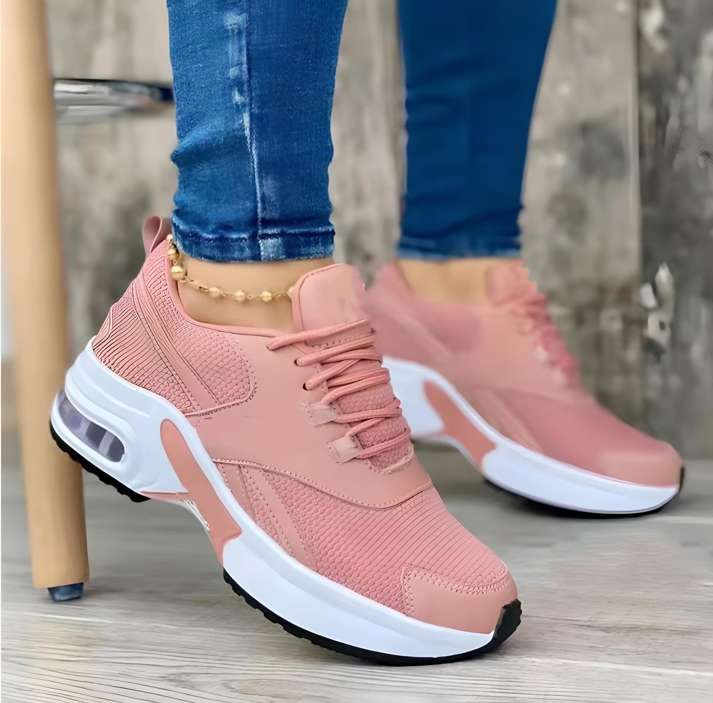 Luna Women's Ergonomic Sneakers Breathable All Day Comfort For City Walks And Casual Everyday Style
